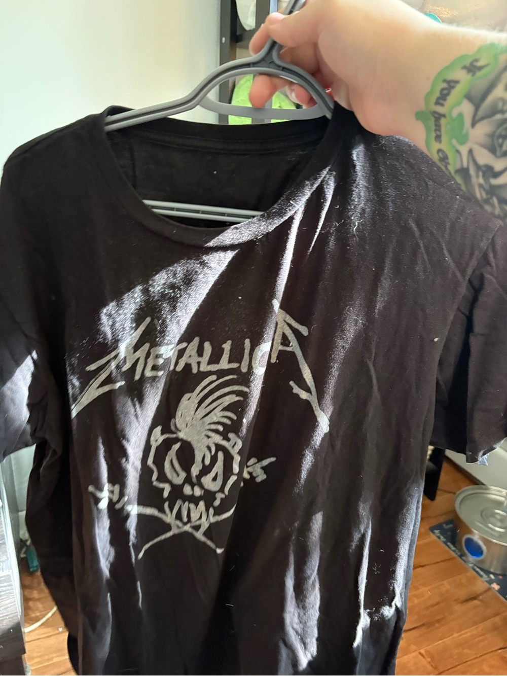 Metallica Black Short Sleeve Graphic Tee